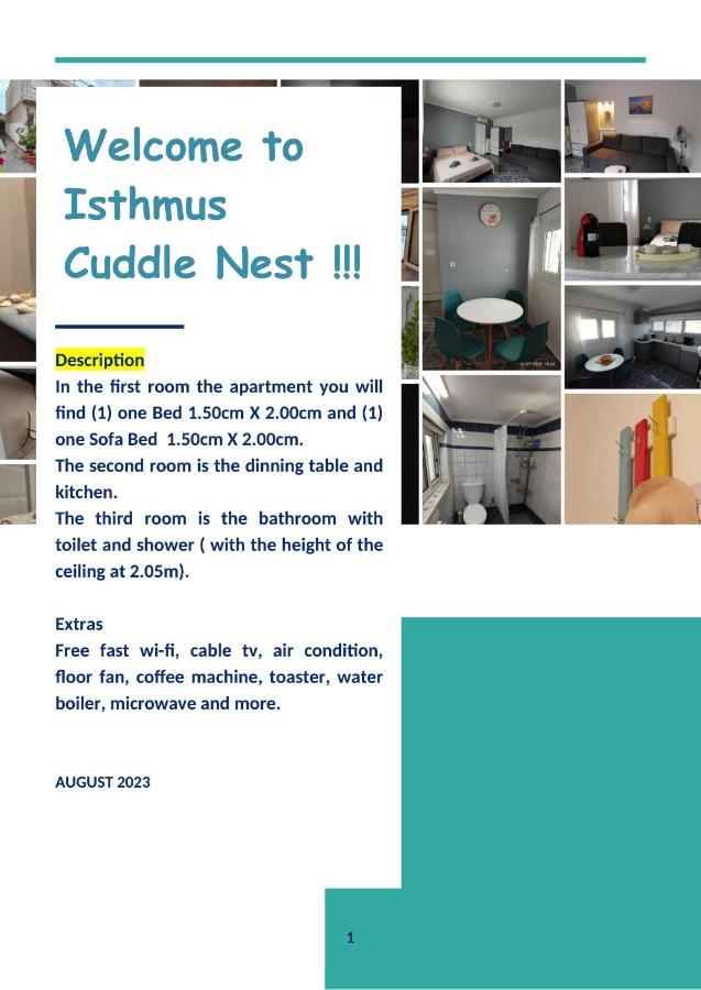 Isthmus Cuddly Nest Lägenhet Isthmia Exteriör bild